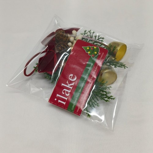 Christmas Tree Decoration Baubles for Indoor Outdoor, Decorations with Hanging Rope, Red & Green & Gold